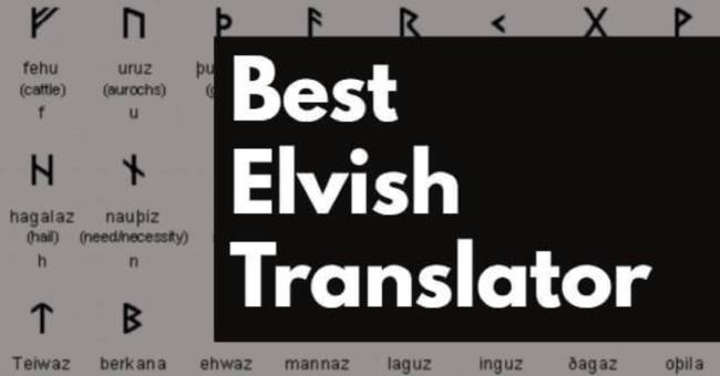 How to Translate Elvish Online
